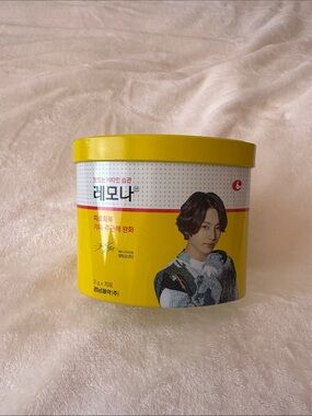 BTS Jungkook Lemona Heart Tin | 레모나 비타민